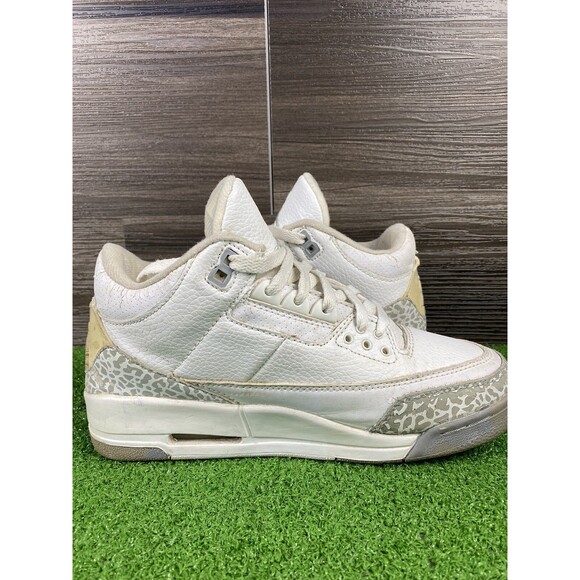 RARE?‎ Nike Air Jordan 3 III Retro 25th Anniversary Met Silver 398613-102 Sz 8 main image 12